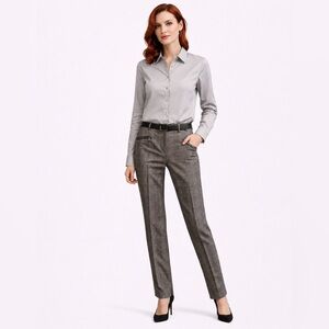 Reitmans Prince of Wales Plaid Pants size 8 petite